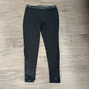 Paradox Men's Drirelease Merino Wool Blend Base Layer Bottoms Size X-Large Black